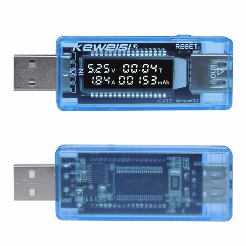 USB-измеритель 3 в 1 (тока/напряжения/мощности)